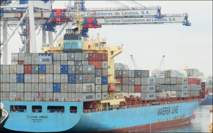 “MAERSK JUBAIL” DE NOVO ACIMA DOS 2.500 TEU