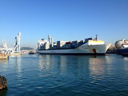 “SAFMARINE NILE” MOVIMENTOU MAIS DE 2.000 TEU