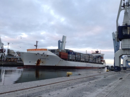 "SAFMARINE NILE" HANDLED MORE THAN 2,000 TEU