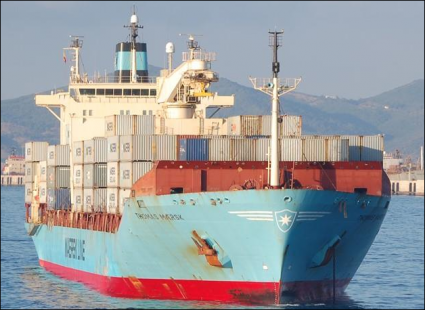 "THOMAS MAERSK" CLOSE TO 2,000 TEU